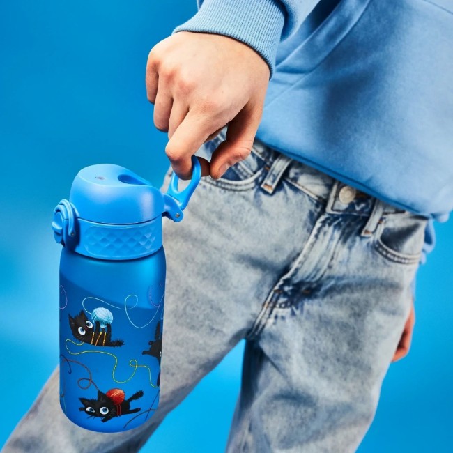 Бутилка за вода за деца, recyclon™, 350 ml, Cats - Ion8