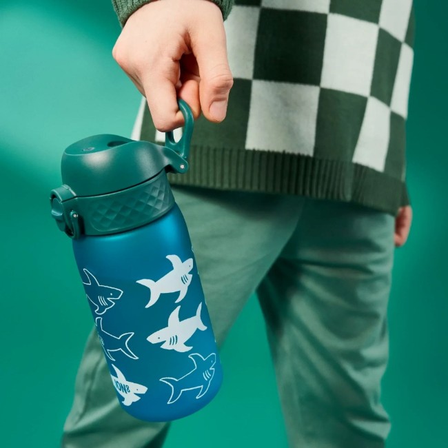 Бутилка за вода за деца, recyclon™, 350 ml, Shark - Ion8