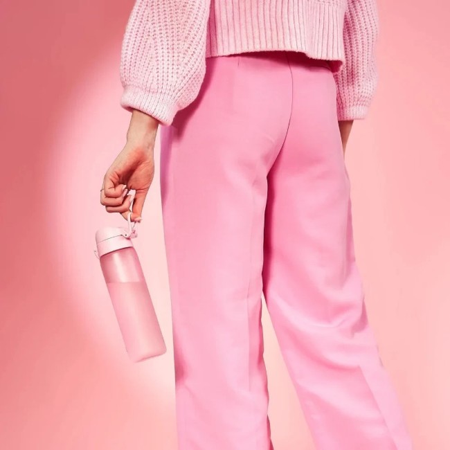 Бутилка за вода "Slim", recyclon™, 500 ml Rose Quartz - Ion8