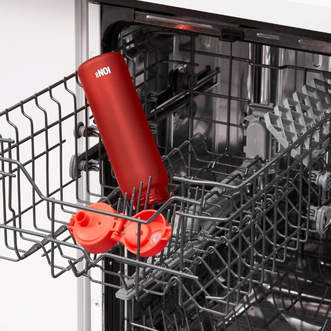 Бутилка за вода "Slim", recyclon™, 500 ml, Червена - Ion8