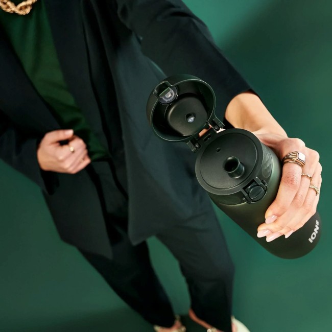 Бутилка за вода, recyclon™, 750 мл, Dark Green - Ion8