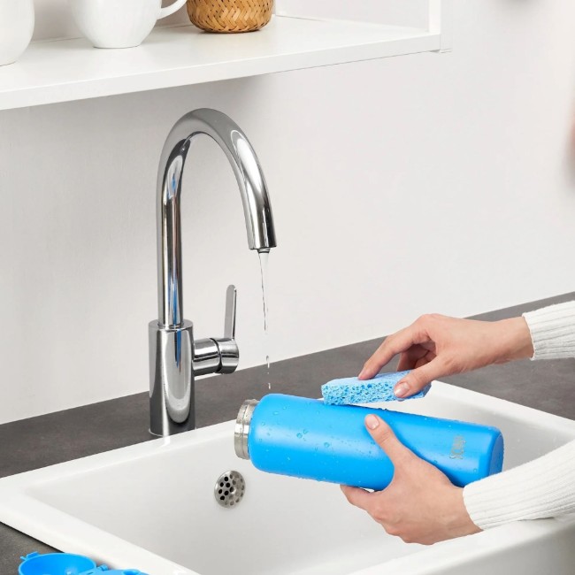 Бутилка за вода, неръждаема стомана, 920 ml, Blue - Ion8