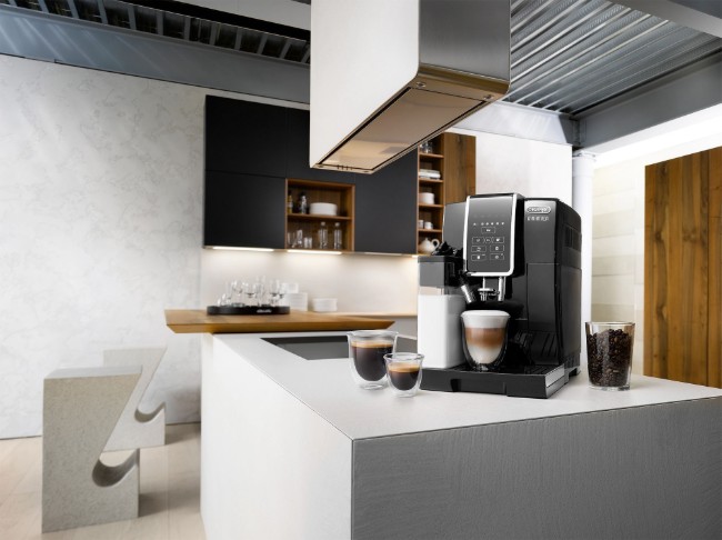 Автоматична машина за еспресо 1450W, "Dinamica", черна - DeLonghi