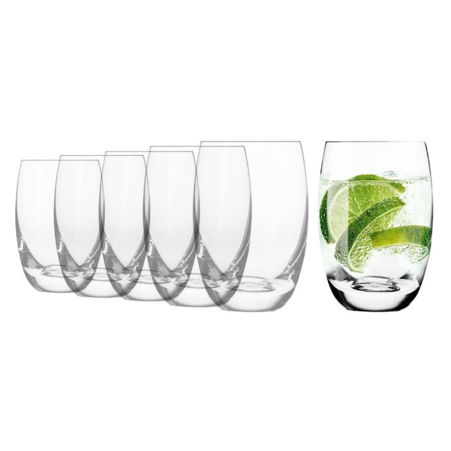 Комплект 6 чаши за вода "Елит", 360 мл - Кросно