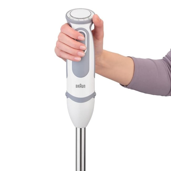 Ръчен пасатор MQ5207WH, 1000W, "MultiQuick 5 Vario", бял - Braun