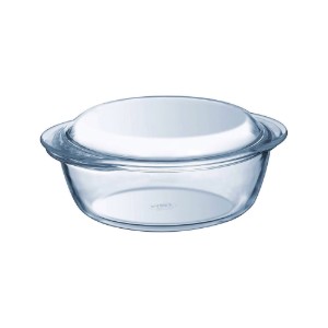 Кръгла чиния, изработена от термоустойчиво стъкло, 2.2 L + 0.8 L, "4 в 1" - Pyrex
