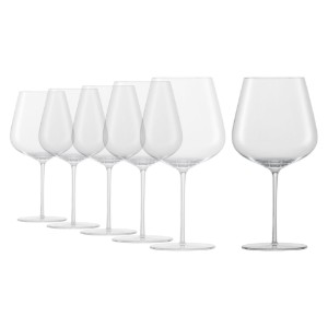 Комплект чаши за вино от 6 части Бургундия, от кристално стъкло, 955 ml, "Vervino" - Schott Zwiesel
