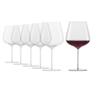 Комплект чаши за вино от 6 части Бургундия, от кристално стъкло, 955 ml, "Vervino" - Schott Zwiesel