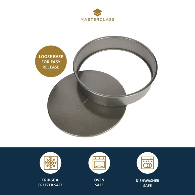 Кръгла тава, стомана, 20 см, "MasterClass" - Kitchen Craft