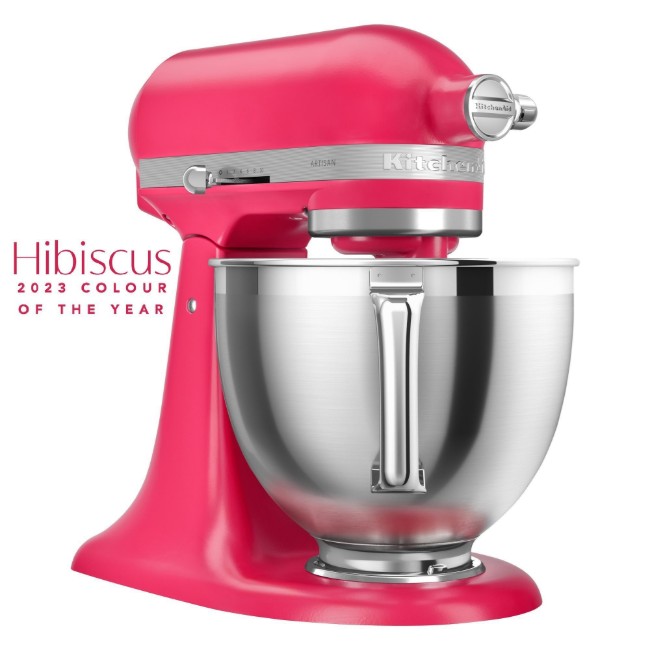 Стоящ миксер с купа 4,7 л, Artisan, модел 195, Hibiscus - KitchenAid