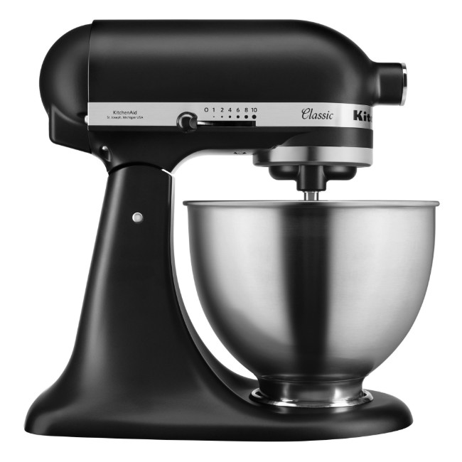 Миксер Classic®, 4.3L, Matte Black - KitchenAid