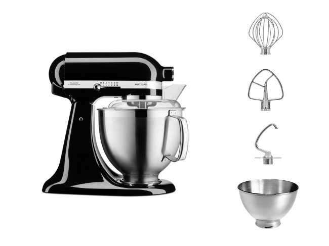 Миксер Artisan 4.8 л, Модел 185, Onyx Black - KitchenAid