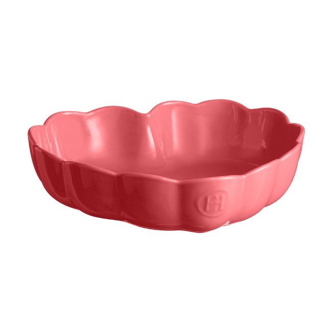 Форма за печене във формата на сърце, керамична, 26,5 х 24,5 см / 1,8 л, Rose Candy - Emile Henry