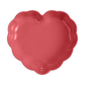 Форма за печене във формата на сърце, керамична, 26,5 х 24,5 см / 1,8 л, Rose Candy - Emile Henry