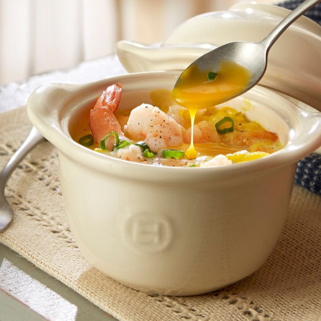 Купа с поставка за яйца, 14 х 11 см, "Глина" - Емил Хенри