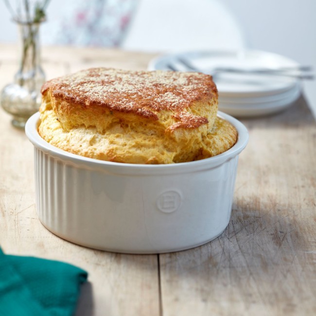 Керамична форма за печене на суфле, 23 x 21,5 см/2,2 л, Clay - Emile Henry