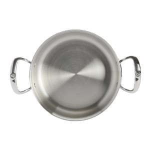 Тиган за соте "Affinity" с 2 дръжки, 24 см / 3 л, неръждаема стомана - марка "de Buyer"