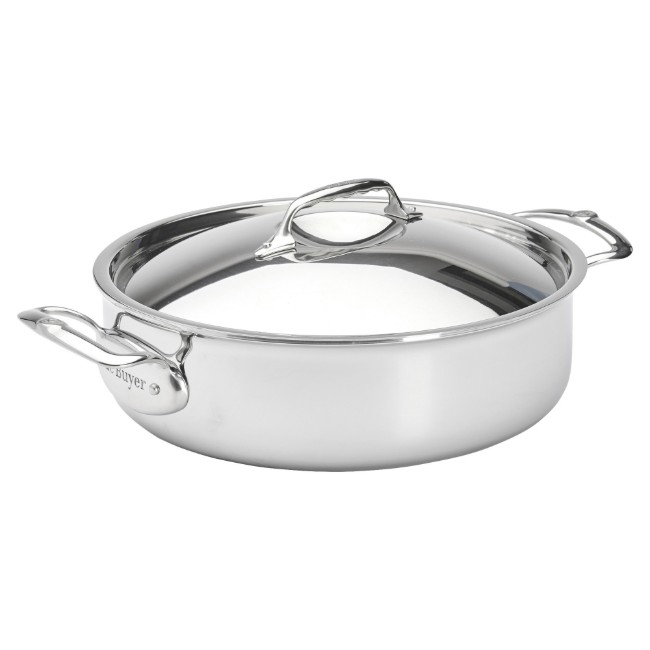 Тиган за соте "Affinity" с 2 дръжки, 28 см / 4,6 л, неръждаема стомана - марка "de Buyer"