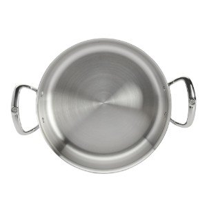 Тиган за соте "Affinity" с 2 дръжки, 28 см / 4,6 л, неръждаема стомана - марка "de Buyer"