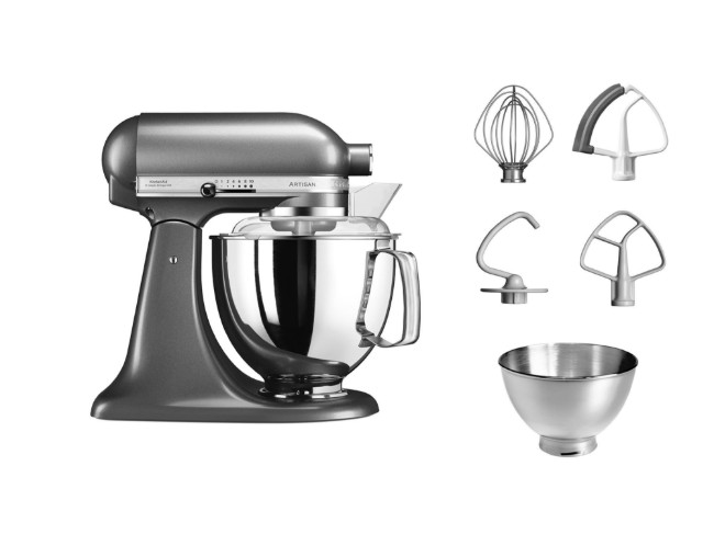 Миксер Artisan 4.8 л, Модел 175, Medallion Silver - KitchenAid