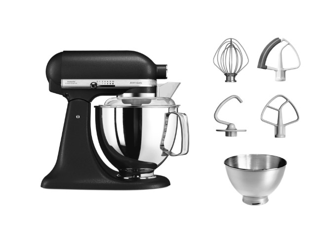 Миксер Artisan 4.8L, Модел 175, Cast Iron Black - KitchenAid