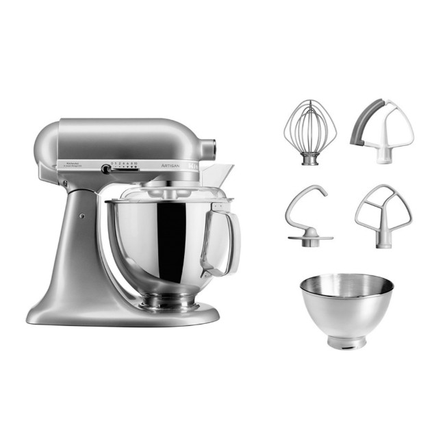 Миксер Artisan 4.8L, Модел 175, Contour Silver - KitchenAid