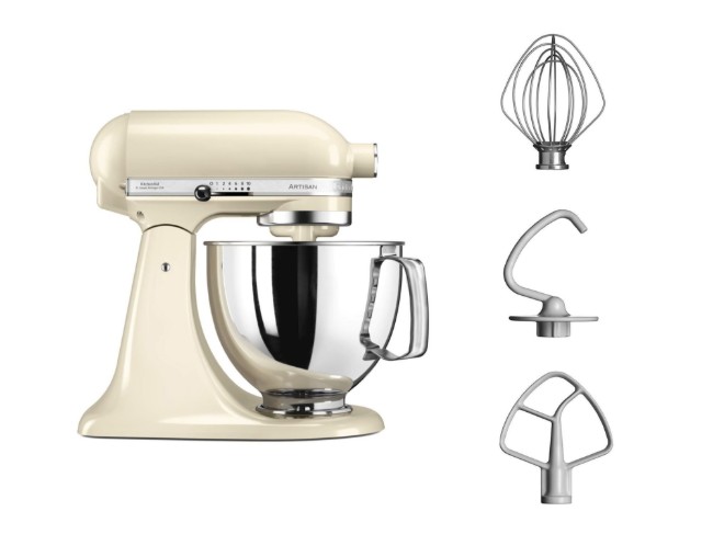Планетарен миксер Artisan 4.8 л, Модел 125, Almond Cream - KitchenAid