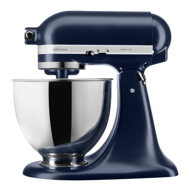 Смесител за стойка "Artisan", 4.8L купа, Модел 125, Ink Blue - KitchenAid
