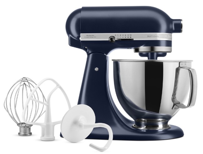 Смесител за стойка "Artisan", 4.8L купа, Модел 125, Ink Blue - KitchenAid