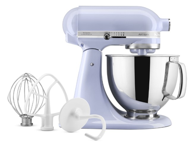 Накланяща се глава Artisan миксер, 4.8L купа, Модел 125, Lavander Cream - KitchenAid