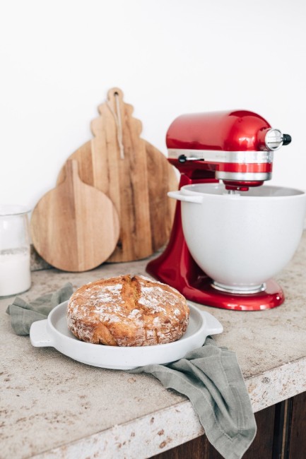 Керамична купа, 4,7 л, за хляб, Grey - KitchenAid