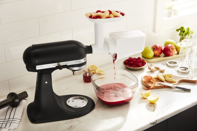Комплект приставка за мелене на месо + приставка за пасиране и пюре - KitchenAid