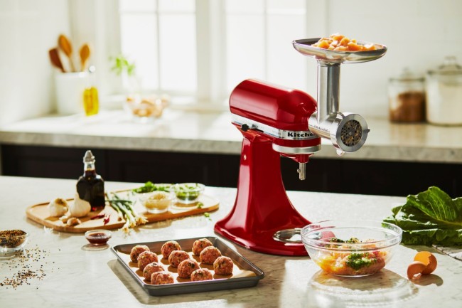Аксесоар за мелене на месо и приготвяне на колбаси - KitchenAid