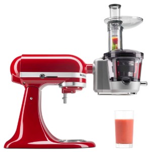 Аксесоар Slow Juicer KitchenAid, Сив, За миксери Artisan