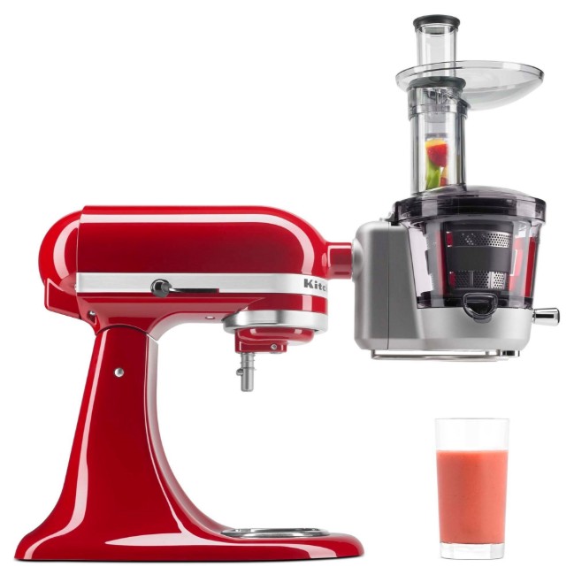 Аксесоар Slow Juicer KitchenAid, Сив, За миксери Artisan