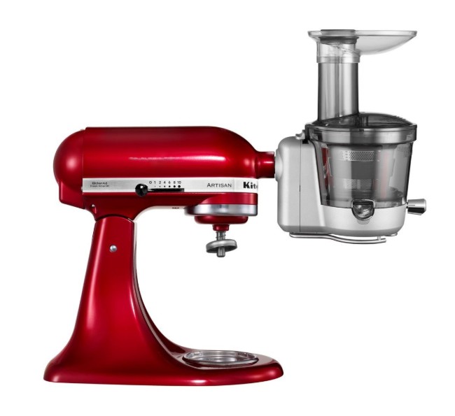 Аксесоар Slow Juicer KitchenAid, Сив, За миксери Artisan