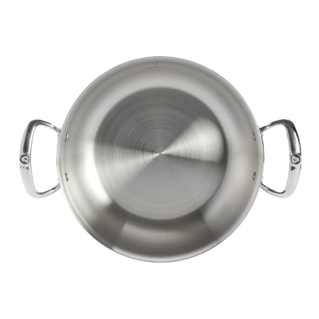 Тиган за соте "Affinity" с 2 дръжки, неръждаема стомана, 28 см / 4,9 л - марка "de Buyer"