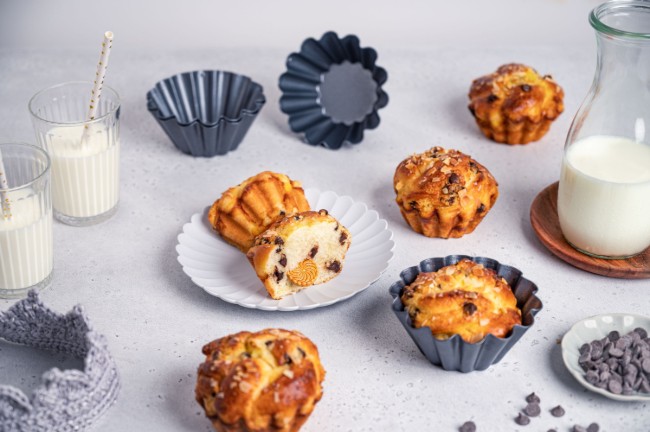 Форма за печене с незалепващо покритие, стомана, 10см, "Brioche" - de Buyer