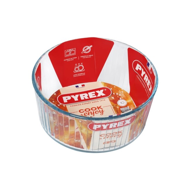 Форма за суфле, топлоустойчиво стъкло, 22 см/2,5 л - Pyrex