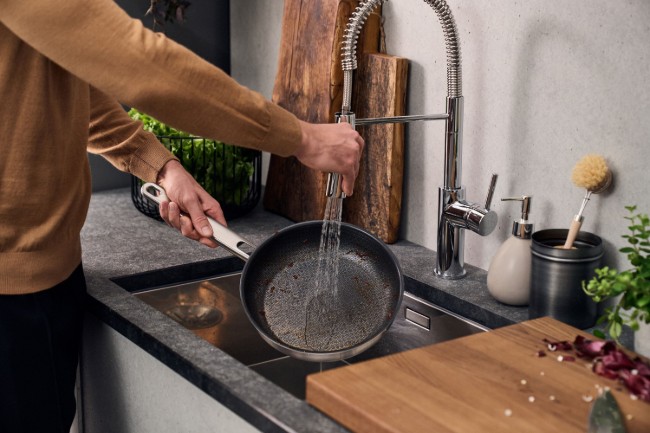 Тиган с незалепващо покритие, неръждаема стомана, 24 см, "Joy Plus" - Zwilling