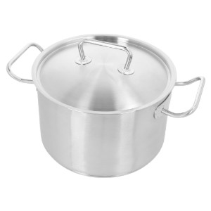 Тенджера с капак, неръждаема стомана, 24 см/7 л, "Classic Pro 3" - Demeyere