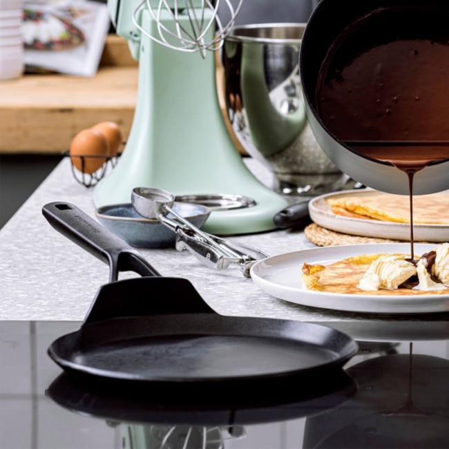 Тиган за палачинки с незалепващо покритие, алуминий, 24 см, "Classic" - KitchenAid