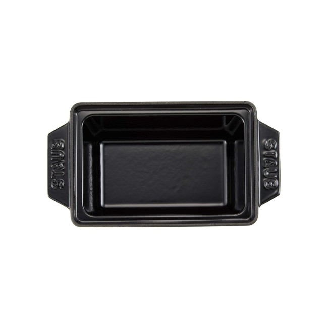 Ястие от терин 15 х 11 см, Black - Staub