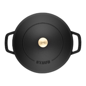 "Чистера" ястие 28 см, черен - Staub