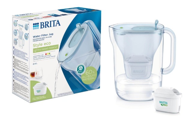 Кана за филтриране на вода, BRITA Style Eco 2,4 L Maxtra PRO (Powder Blue)