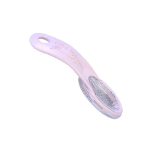 Пила за крака, неръждаема стомана, 17см Premium, розова - Microplane