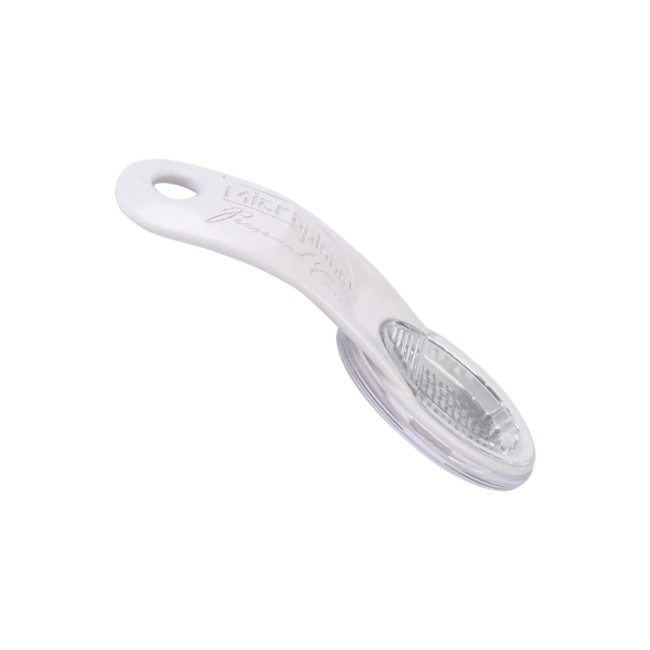 Пила за крака, неръждаема стомана, 17см, Premium, бяла - Microplane