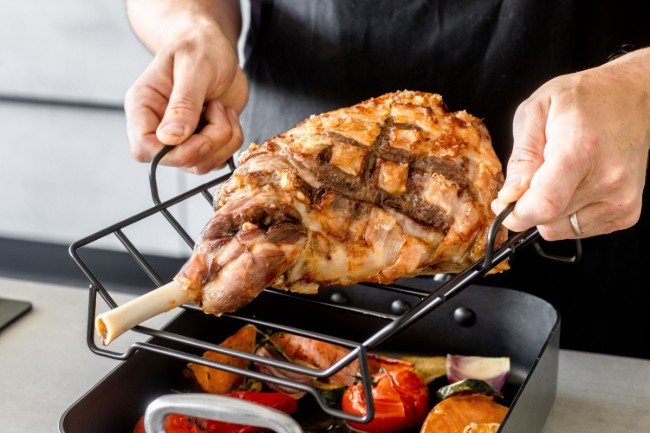 Тава за пържоли, с дръжки, 40 х 28 см - от MasterClass