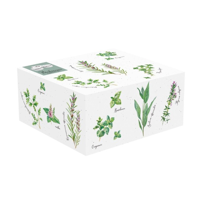Купа за сервиране с 3 отделения, порцелан, "Herbarium" - Nuova R2S