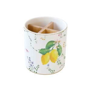 Поставка за прибори, 14,5 см, "Fleurs et Citrons" - Nuova R2S